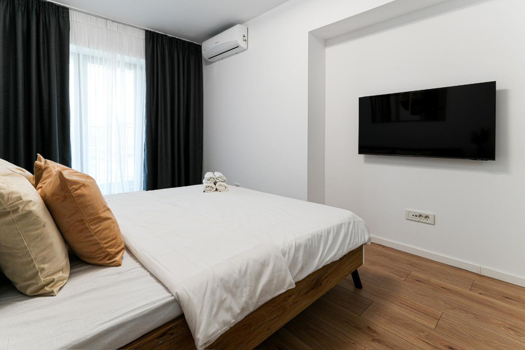 Sandra - Park-View Apt With Balcony & Parking Bucureşti Eksteriør bilde
