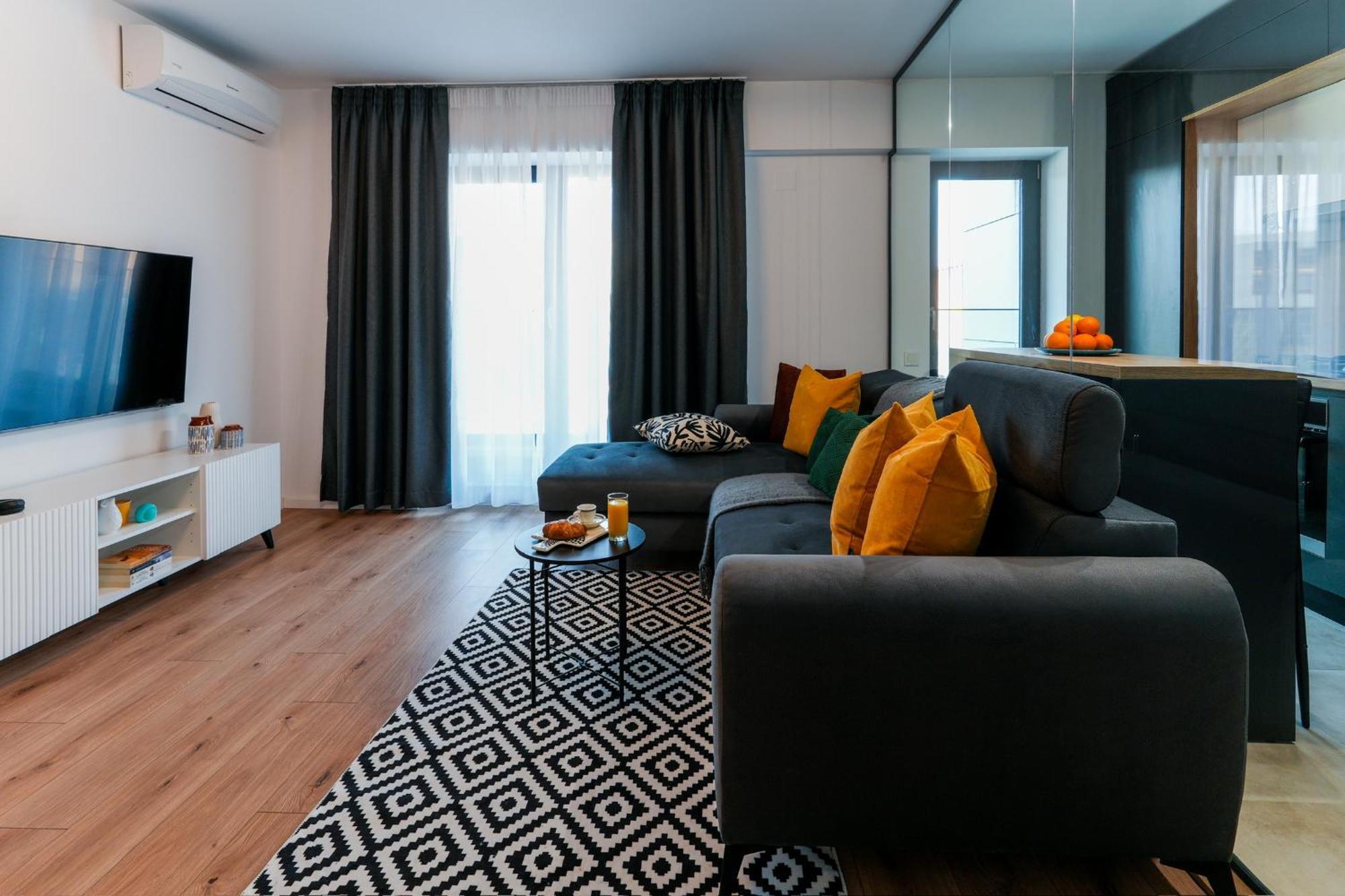 Sandra - Park-View Apt With Balcony & Parking Bucureşti Eksteriør bilde